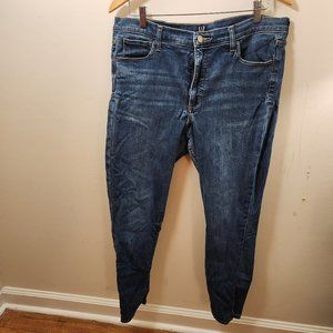 Gap - Favorite Jegging - Dark Indigo Wash - 33 /16 R